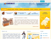 Tablet Screenshot of chemix.com.pl
